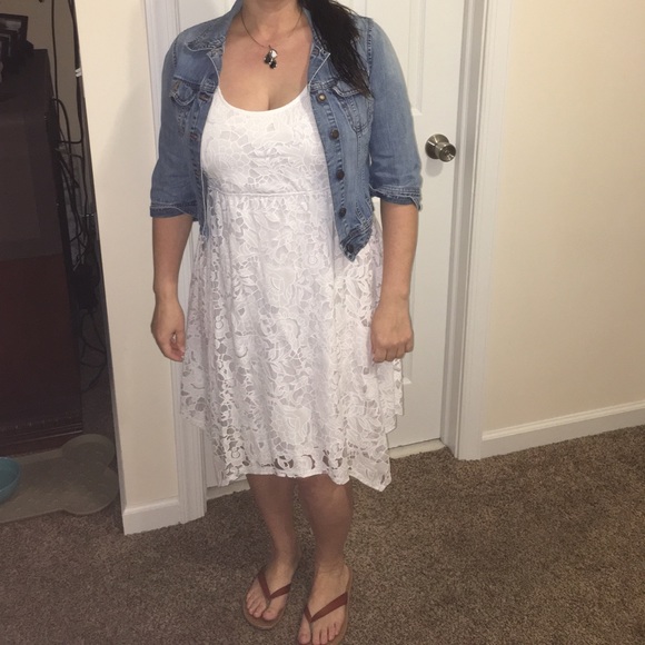 Soma Dresses & Skirts - NWOT Soma White Lace Dress